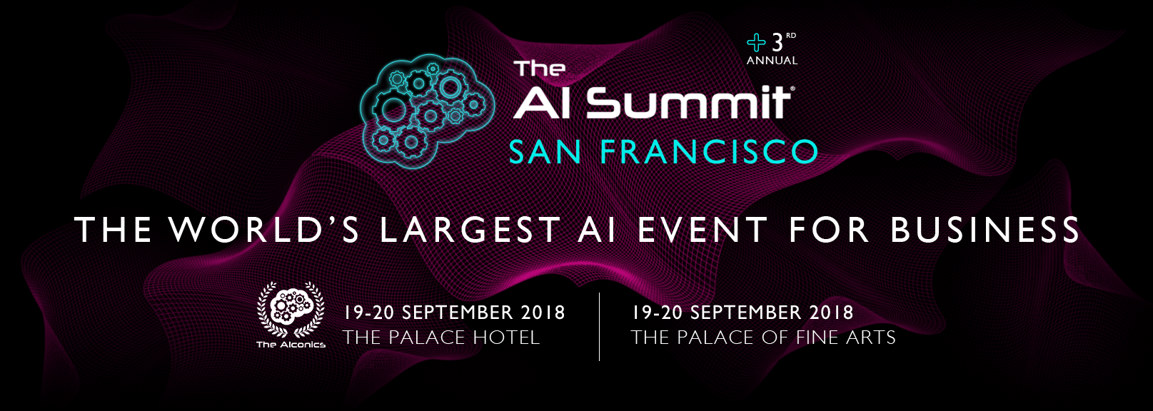 The AI Summit SanFrancisco, Singapore 出展決定