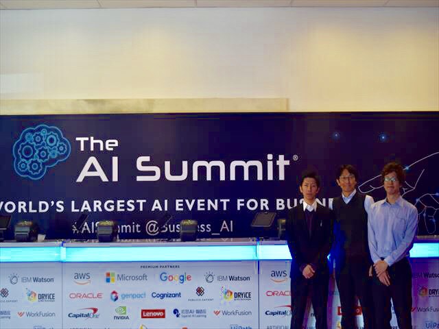 The AI Summit SanFrancisco, Singapore 出展報告！